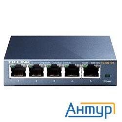 Tp-link Tl-sg105  5-port Desktop Gigabit Switch, 5 10/100/1000m Rj45 Ports, Metal Case