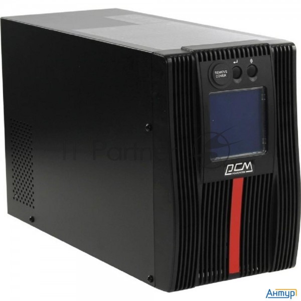 Источник бесперебойного питания Powercom Mac-1000, 1000wt/1000va, Tower