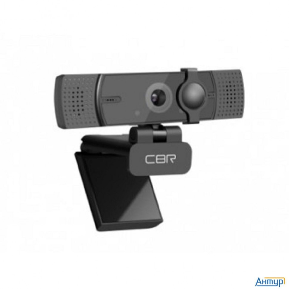 Cbr Cw 872fhd Black, Веб-камера с матрицей 5 МП, разрешение видео 1920х1080, Usb 2.0, встроенный мик