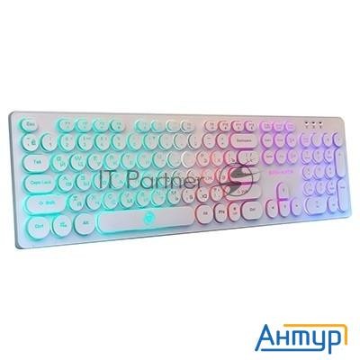 Dialog Gan-kata Клавиатура Kgk-16u White - игровая с Rgb-подсветкой, Usb, белая