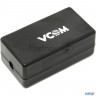 Соединительный бокс для витой пары Utp Cat. 5e, 6 T568a/b, Idc: Krone, черный Vcom <nm211>