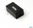 Соединительный бокс для витой пары Utp Cat. 5e, 6 T568a/b, Idc: Krone, черный Vcom <nm211>
