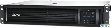 Источник бесперебойного питания Apc Smart-ups Smt750rmi2uc 500Вт 750ВА черный