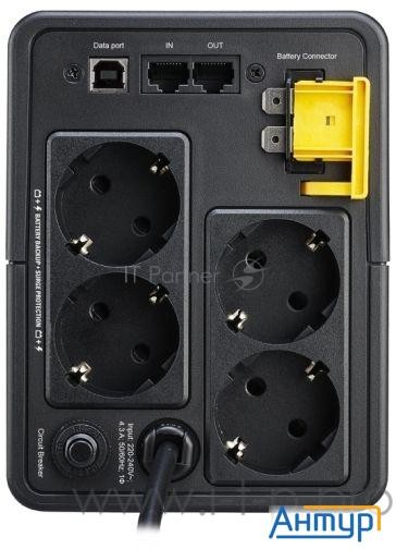 Источник бесперебойного питания Apc Back-ups Bx950mi-gr 520Вт 950ВА черный