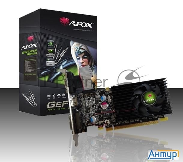 Видеокарта Afox Af210-1024d2lg2 Nvidia Gt210 <1gb, 64bit, Gddr2, Hdmi+ Dvi+ Dp> Rtl