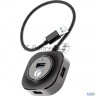 Vcom Кабель-концентратор Usb3.0----4 Usb3.0 +microusb 0.3m Vcom (dh307)