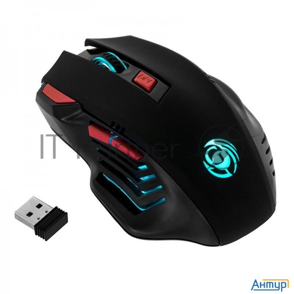 Мышь Mrgk-14ur Dialog Gan-kata Rf 2.4g Optical - игровая, 6 кнопок+ролик, Rgb подсветка, Usb