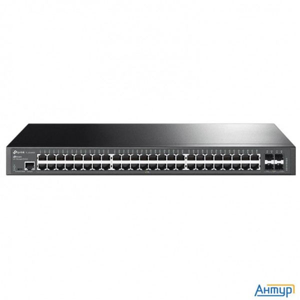 Tp-link Sg3452x Управляемый коммутатор Jetstream уровня 2+ с 48 гигабитными портами Rj45 и 4 портами