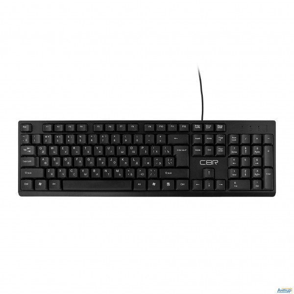 Cbr Kb 101 Usb, Клавиатура 104 кл., офисн., 1,5 м
