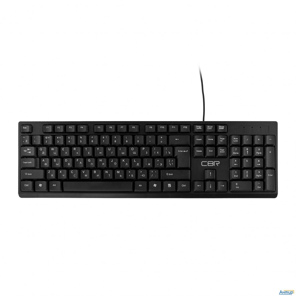 Cbr Kb 101 Usb, Клавиатура 104 кл., офисн., 1,5 м