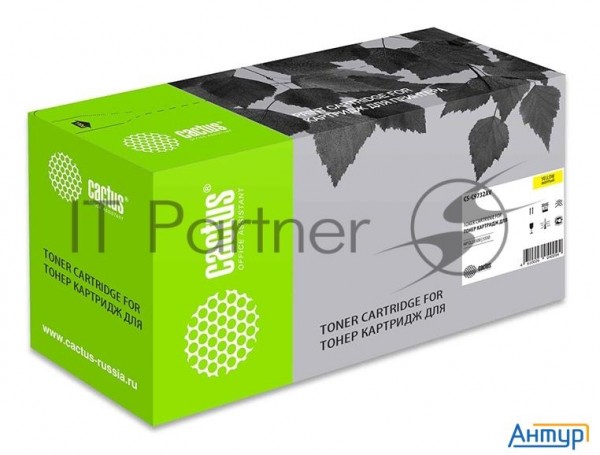 Тонер-картридж Cactus Cs-c9732a желтый (12000 стр.) для Hp Color Laserjet 5500/5550