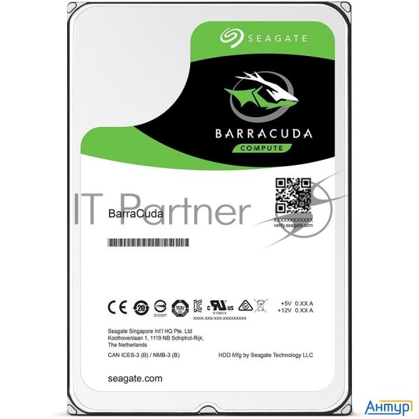 Жесткий диск 2,5" 4tb Seagate Mobile Barracuda Guardian (st4000lm024) {sata 6.0gb/s, 5400 Rpm, 128mb