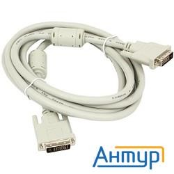 Bion Кабель Dvi-d Dual Link  1.8м, 25m/25m, экран, феррит.кольца,