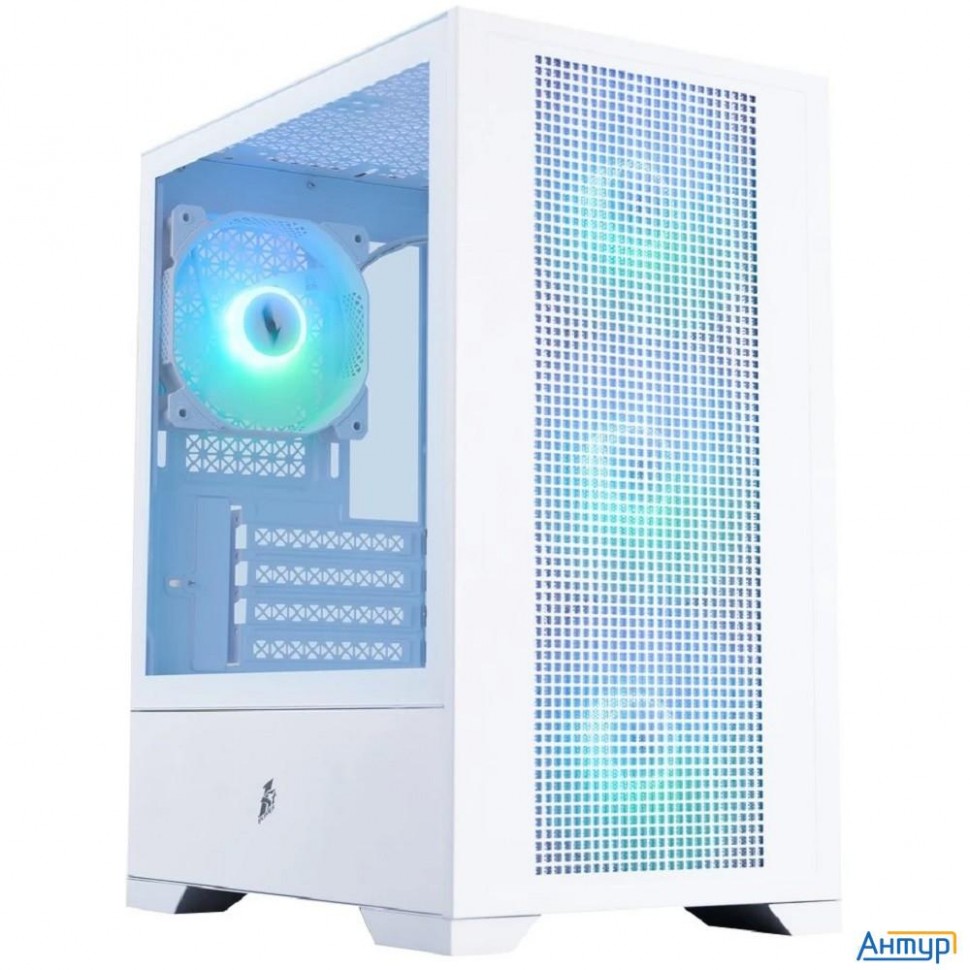 1stplayer Go2 Argb White / Matx / 4x120mm Argb Fans / Go2-wh-4f7-w