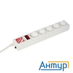 Powercube Сетевой фильтр 3м 5 розеток (spg-b-10-white), белый