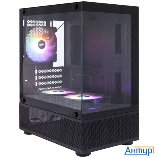 1stplayer Miku Mi2-a Black / Matx / 3x120mm Led Fans / Mi2-a-bk-2f1r-1f1