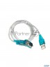 Кабель Am/com Port 9pin 1.2м  Aopen/qust адаптер Usb -> Rs232, De9p (добавляет в систему новый Com п