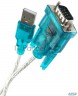 Кабель Am/com Port 9pin 1.2м  Aopen/qust адаптер Usb -> Rs232, De9p (добавляет в систему новый Com п