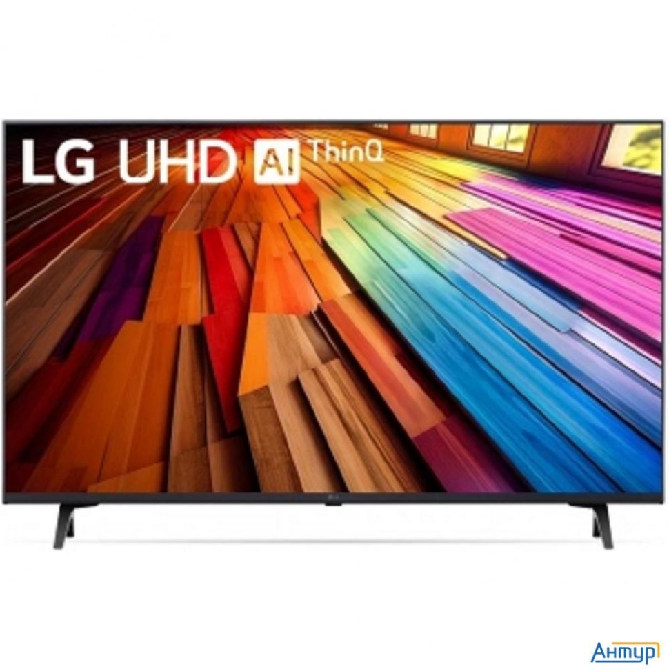 Lg 43" 43ut80006la.arub черный {ultra Hd 60hz Dvb-t Dvb-t2 Dvb-c Dvb-s Dvb-s2 Usb Wifi Smart Tv}