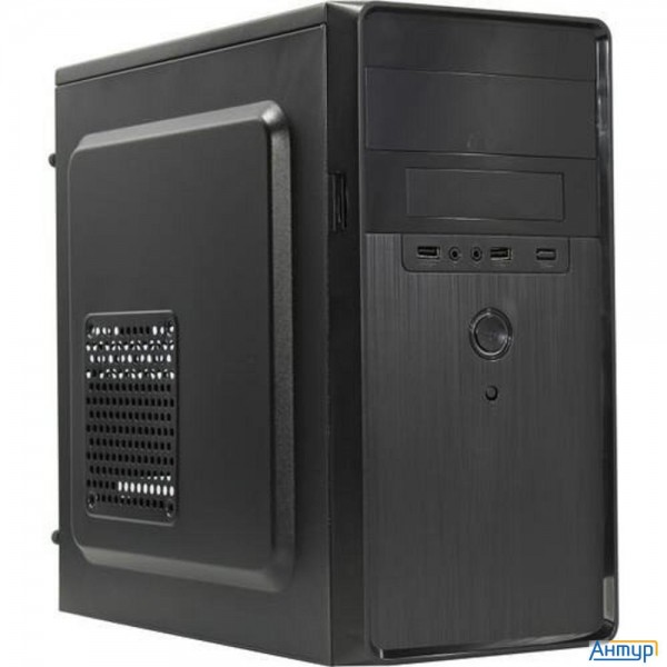 Exegate Ex286412rus Корпус Minitower Exegate Ba-309 (matx, без БП, 2*usb, Hd аудио, черный)