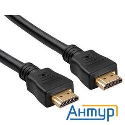 Bion Кабель Hdmi , 1.8м, V1.4, 19m/19m,  черный, позол.разъемы, экран