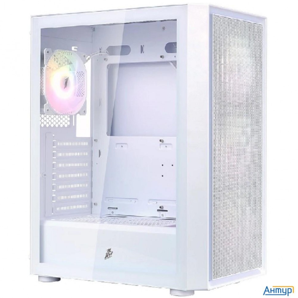 1stplayer Go6 Argb White / Atx / 4x120mm Argb Fans / Go6-wh-4f7-w
