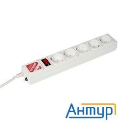 Powercube Сетевой фильтр 5.0м 5 розеток (spg-b-15-white), белый