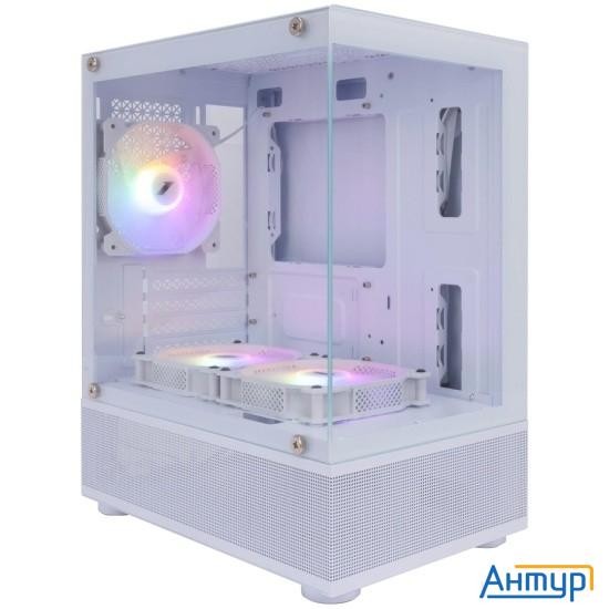1stplayer Miku Mi2-a White / Matx / 3x120mm Led Fans / Mi2-a-wh-2f1r-w-1f1-w