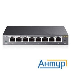 Tp-link Tl-sg108e 8-port Desktop Gigabit Switch, 8 10/100/1000m Rj45 Ports