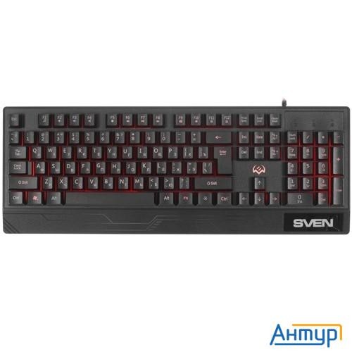Игровая клавиатура Sven Kb-g8300 (104 кл, 12 Fn  функций, подсв, )
