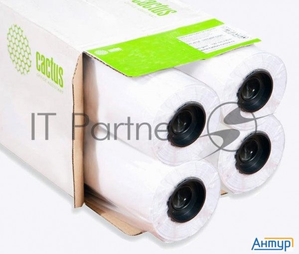 Бумага Cactus Eco Cs-lfp80-1067457e-4 42"(a0+) 1067мм-45.7м/80г/м2/белый Cie155% втулка:50.8мм (2")
