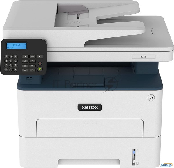 МФУ Xerox B225 Print/copy/scan, Up To 34 Ppm, A4, Usb/ethernet And Wireless, 250-sheet Tray, Automat
