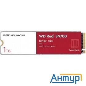 Твердотельный накопитель Ssd Wd Red Sn700 Nvme Wds100t1r0c 1ТБ M2.2280 Nvme Pcie Gen3 8gb/s