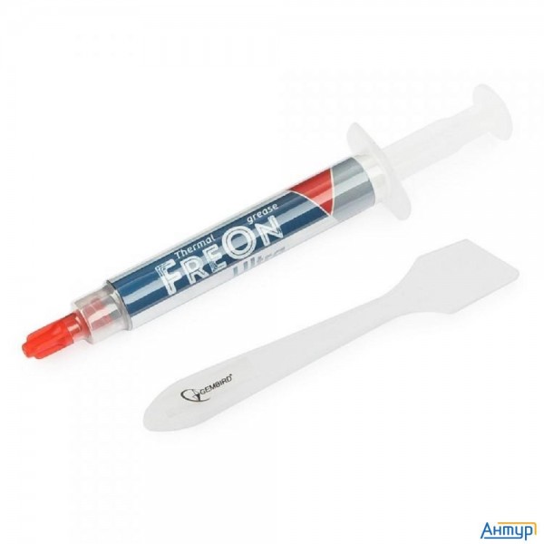 Термо паста Gembird Freon Ultra Gf-21-3 для радиаторов, 3гр, шприц