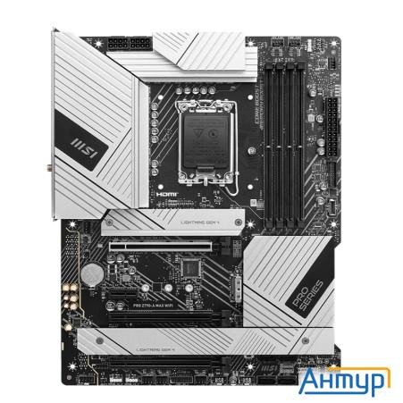 Материнская плата Z790 S1700 Atx Pro Z790-a Max Wifi Msi