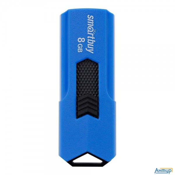 Smartbuy Usb Drive 8gb Stream Blue (sb8gbst-b) Ufd 2.0