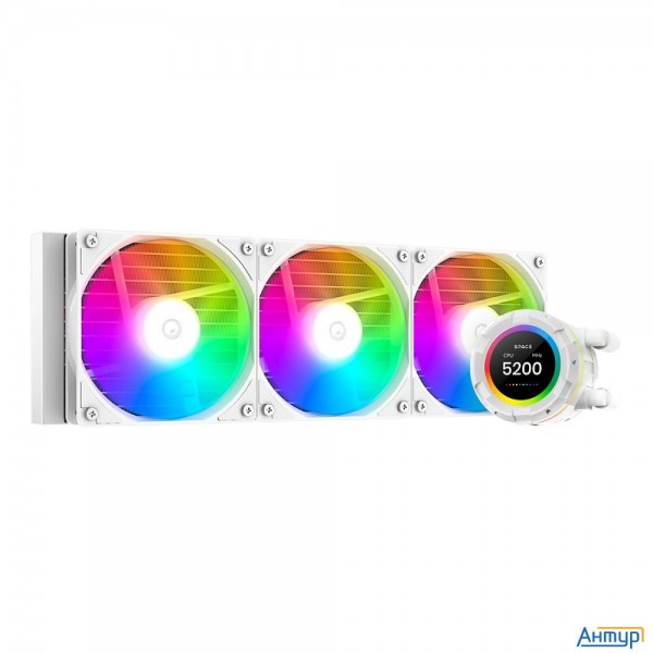 Кулер с водяным охлаждением Id-cooling Sl360 Xe White 1150/1155/1151/1200/1700/2011/2066, Am4/am5