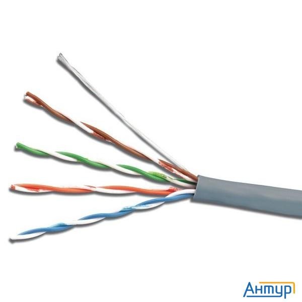 Exegate Ex289281rus Кабель Exegate Utp4-c5e-cu-s25-in-lszh-gr-305 Utp 4 пары кат.5e медь, 25awg, Lsz