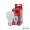Лампа светодиодная Eco Led A60-15w-865-e27 R (диод груша 15Вт холодн E27) (10/100/1500) ЭРА Б0046357