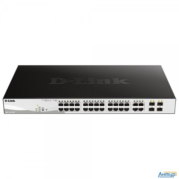D-link Dgs-1210-28p/fl2a Управляемый L2 коммутатор с 24 портами 10/100/1000base-t и 4 комбо-портами