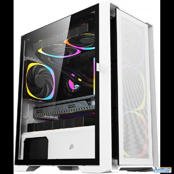 1stplayer Trilobite T4 Mesh Argb White / Matx / 4x120mm Argb Fans / T4-wh-4fs7-w