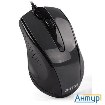 A-4tech Мышь V-track Padless N-500fs Black Optical (1000dpi) Silent Usb [1146039]
