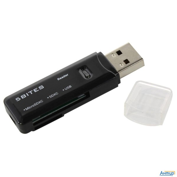 5bites Re3-200bk Устройство ч/з карт памяти Re3-200bk Usb3.0 / Sd / Tf / Usb Plug / Black