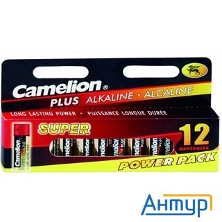 Camelion..lr 6 Plus Alkaline Block-12 (lr6-hp12, батарейка,1.5В)