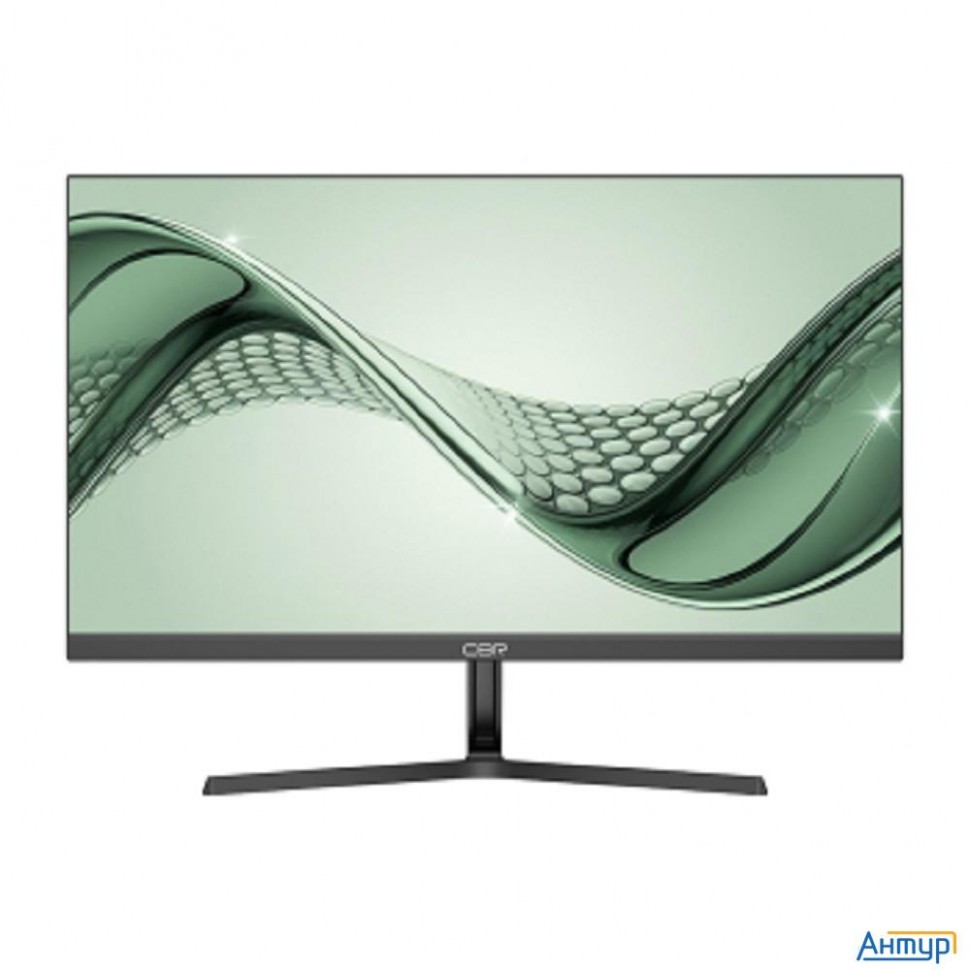 Cbr Lcd Монитор 23.8" Q24f100, Ips, Fhd 1920x1080, 100Гц, 1*hdmi, 1*vga, внешний БП, черный, кабель