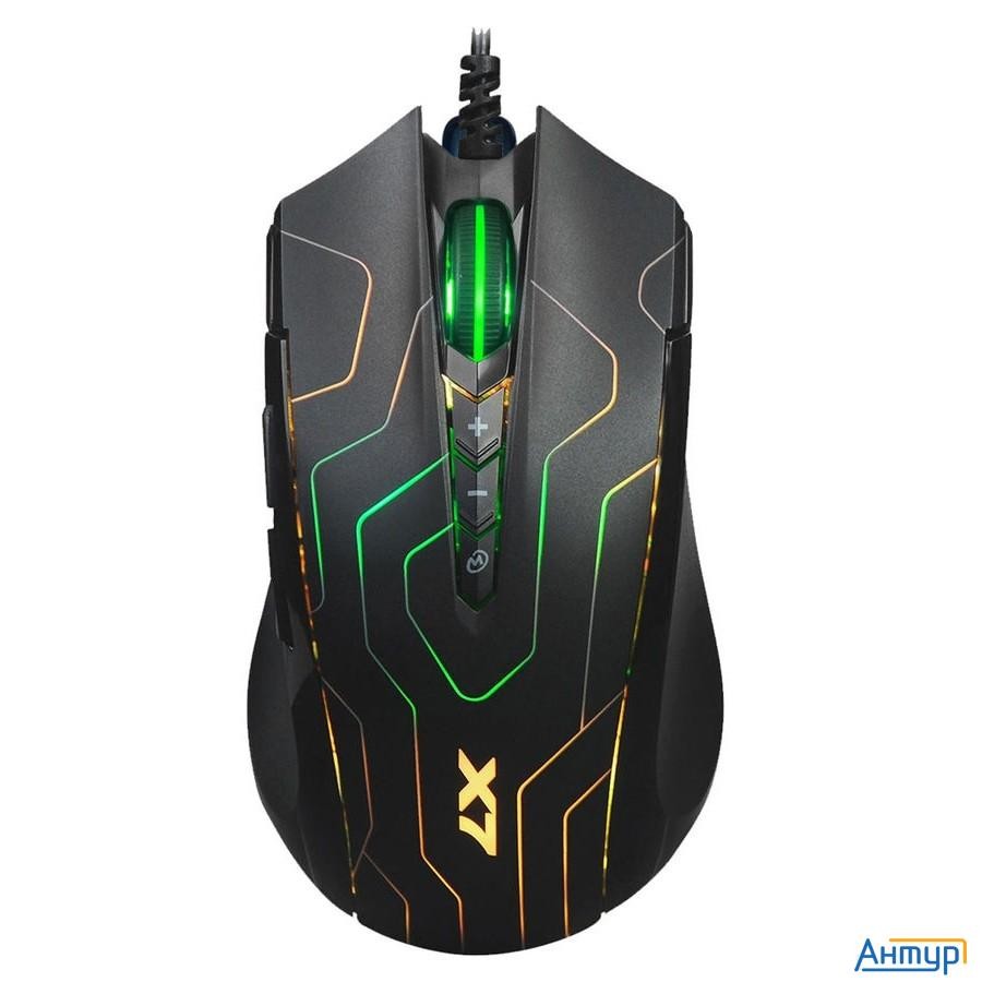 Мышь A4tech X89 Maze черный оптическая (2400dpi) Usb (8but)