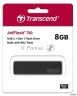 Флеш Диск Transcend 8gb Jetflash 780 Ts8gjf780 Usb3.0 черный/серебристый