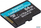 Флеш карта  Kingston 64gb Microsdxc Canvas Go Plus 170r A2 U3 V30 Single Pack W/o Adp Ean: 740617301