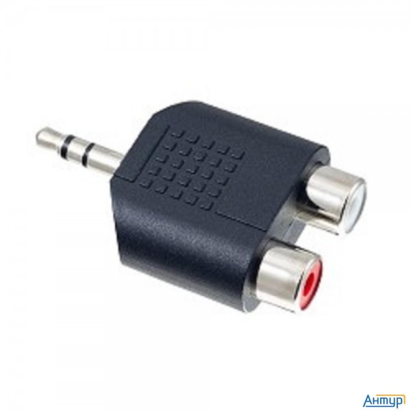 Perfeo Переходник Jack 3.5 мм (стерео) вилка - 2xrca розетка (a7012)