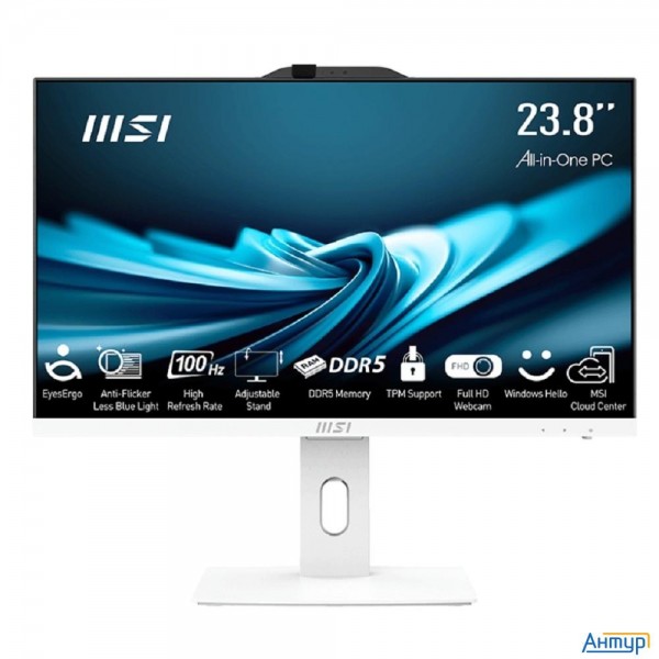 Msi Pro Ap242p 14m-676xru [9s6-ae0622-833] White 23.8" {full Hd I3 14100 /16gb/ Ssd512gb/ Uhdg /730